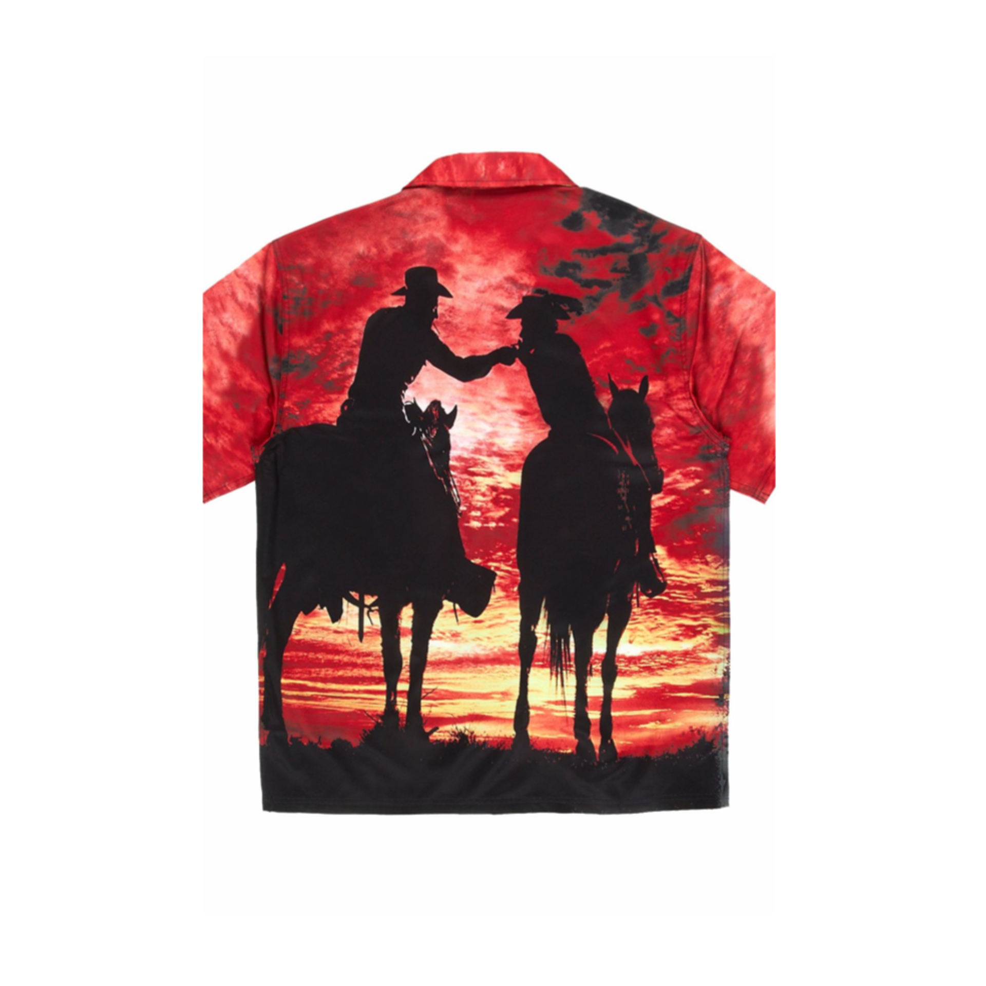 Pleasures x New Order Regret Button Down Shirt 'Red'