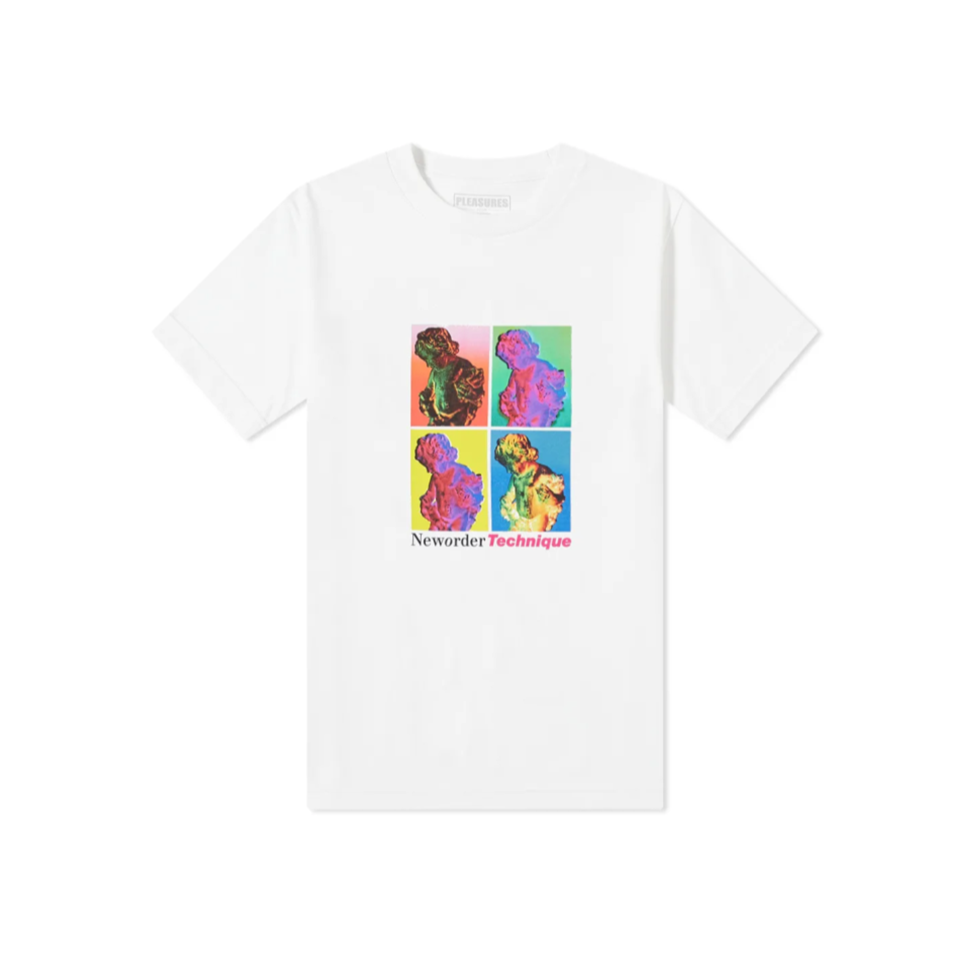 Pleasures x New Order Technique T-Shirt 'White'