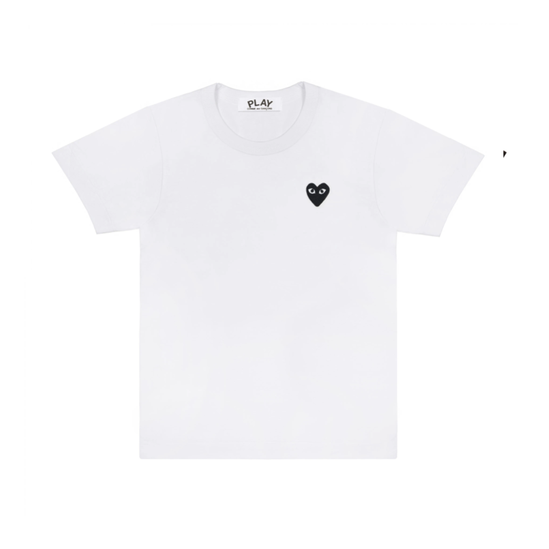 Black PLAY T-Shirt White(Ladies')