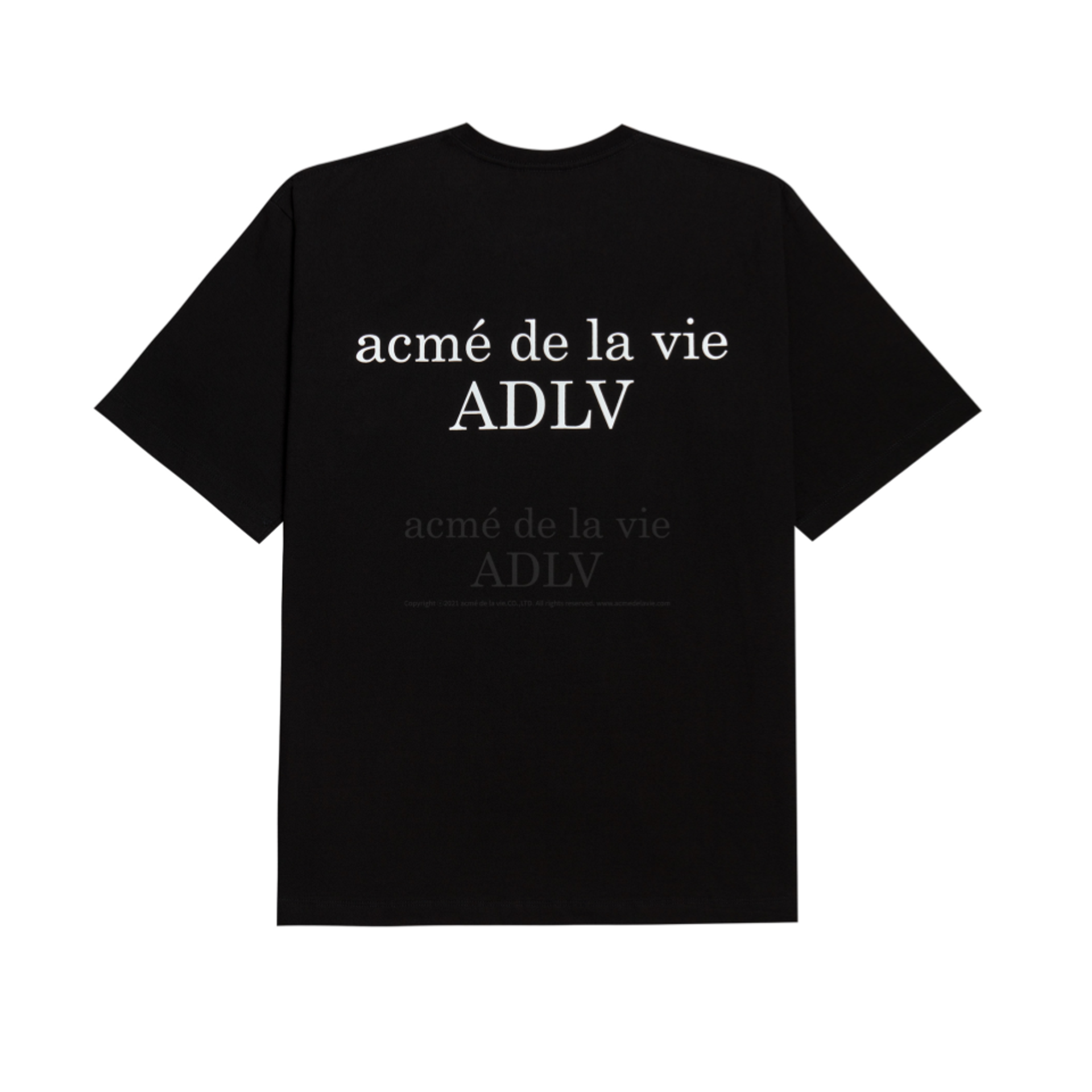 Acme De La Vie Baby Face Short Sleeve T-Shirt 'Black Rabbit' - ADLV ...