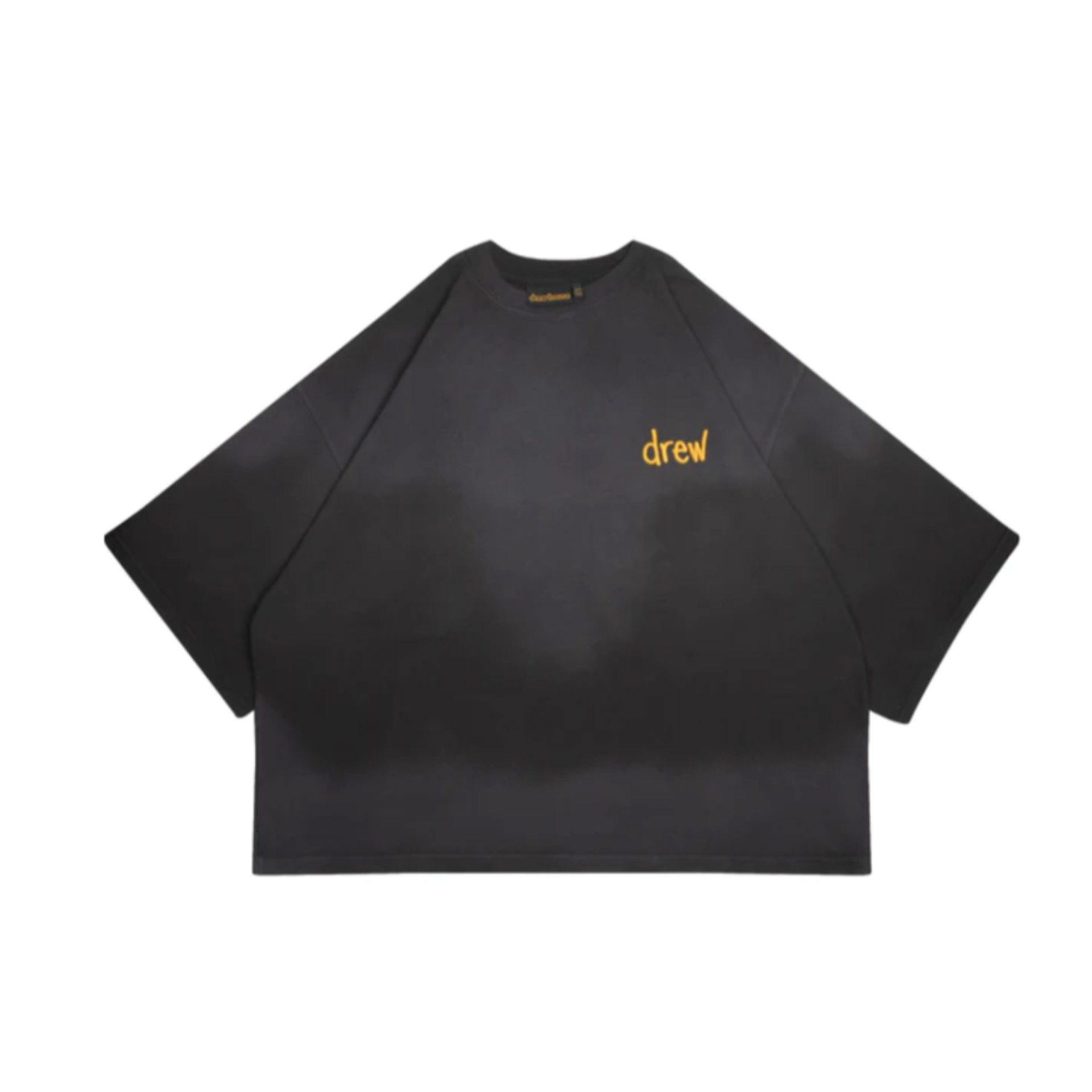 Drew House Scribble Boxy T-shirt 'Faded Black'