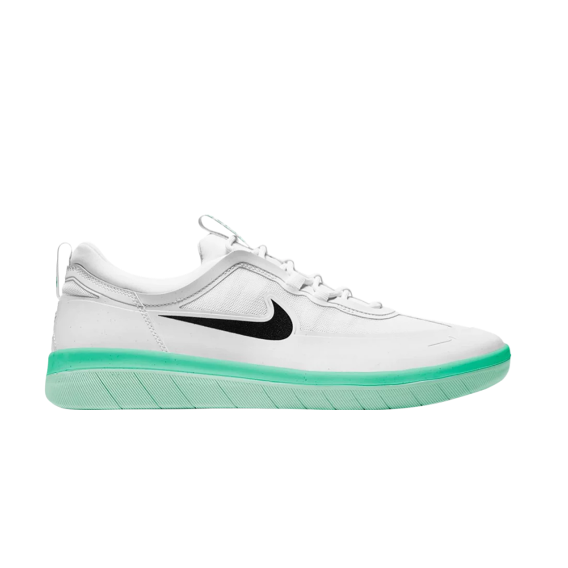 Nike Nyjah Free 2 SB 'White Green Glow'