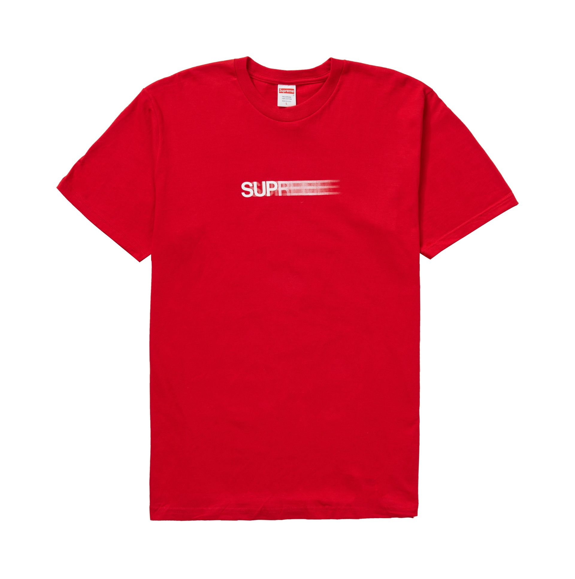 Supreme Motion Logo Tee 'SS20' Red