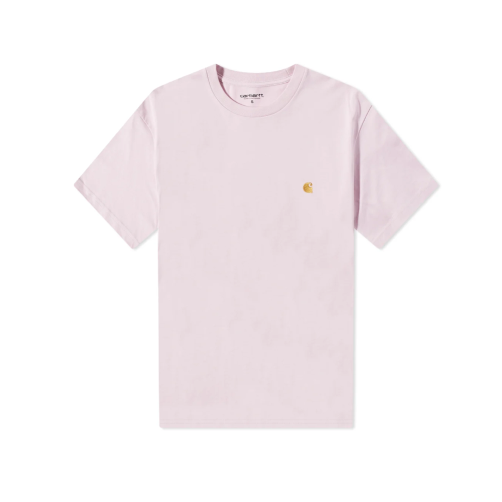 Carhartt WIP Chase S/S Tee 'Pale Quartz/Gold'