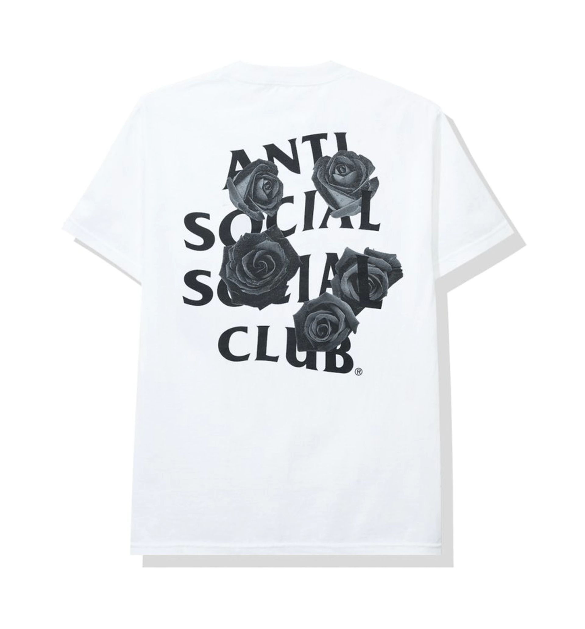 Anti Social Social Club Logo Tee 'Bat Emoji' White