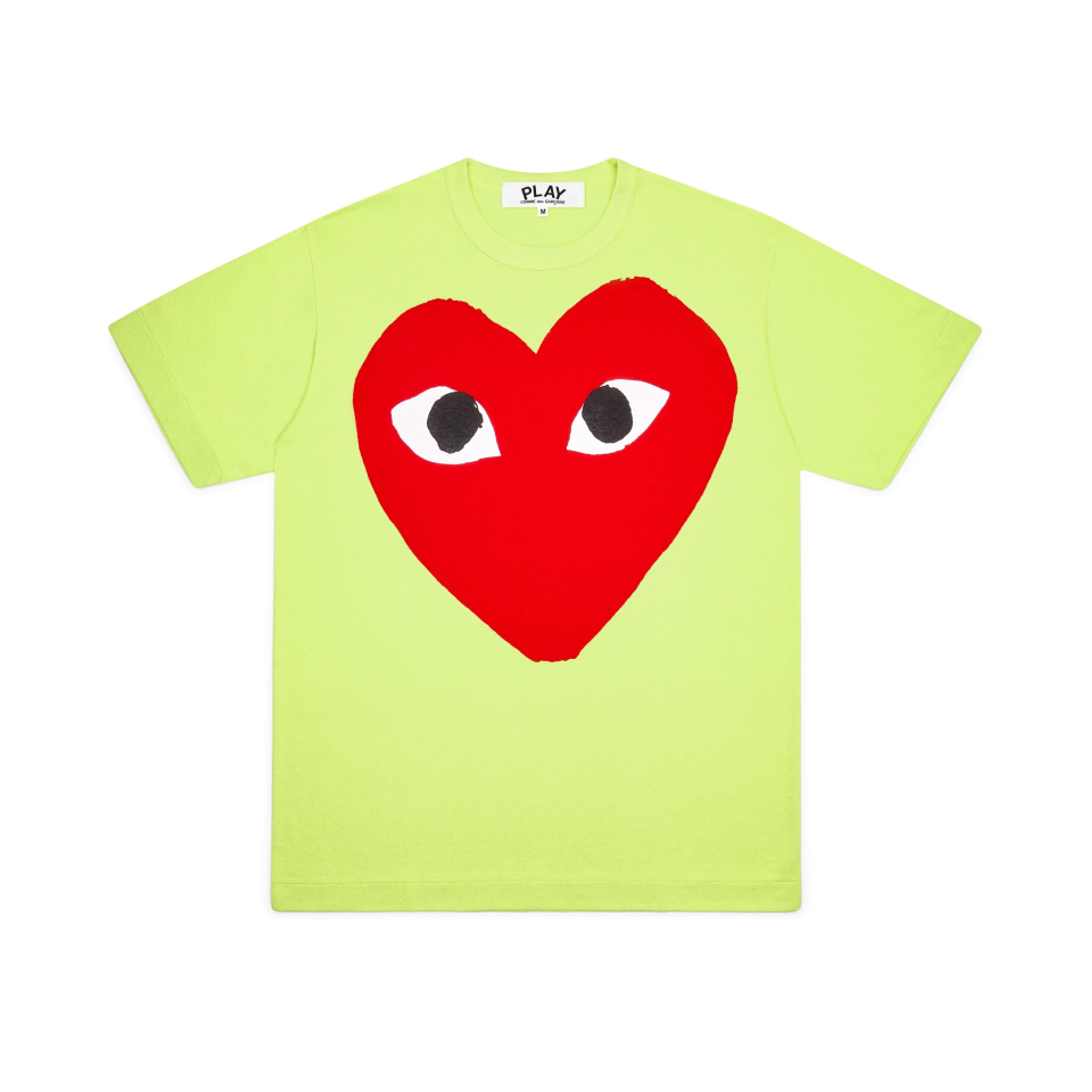 PLAY Comme des Garcons Big Red Heart T-Shirt (Green) Ladies'