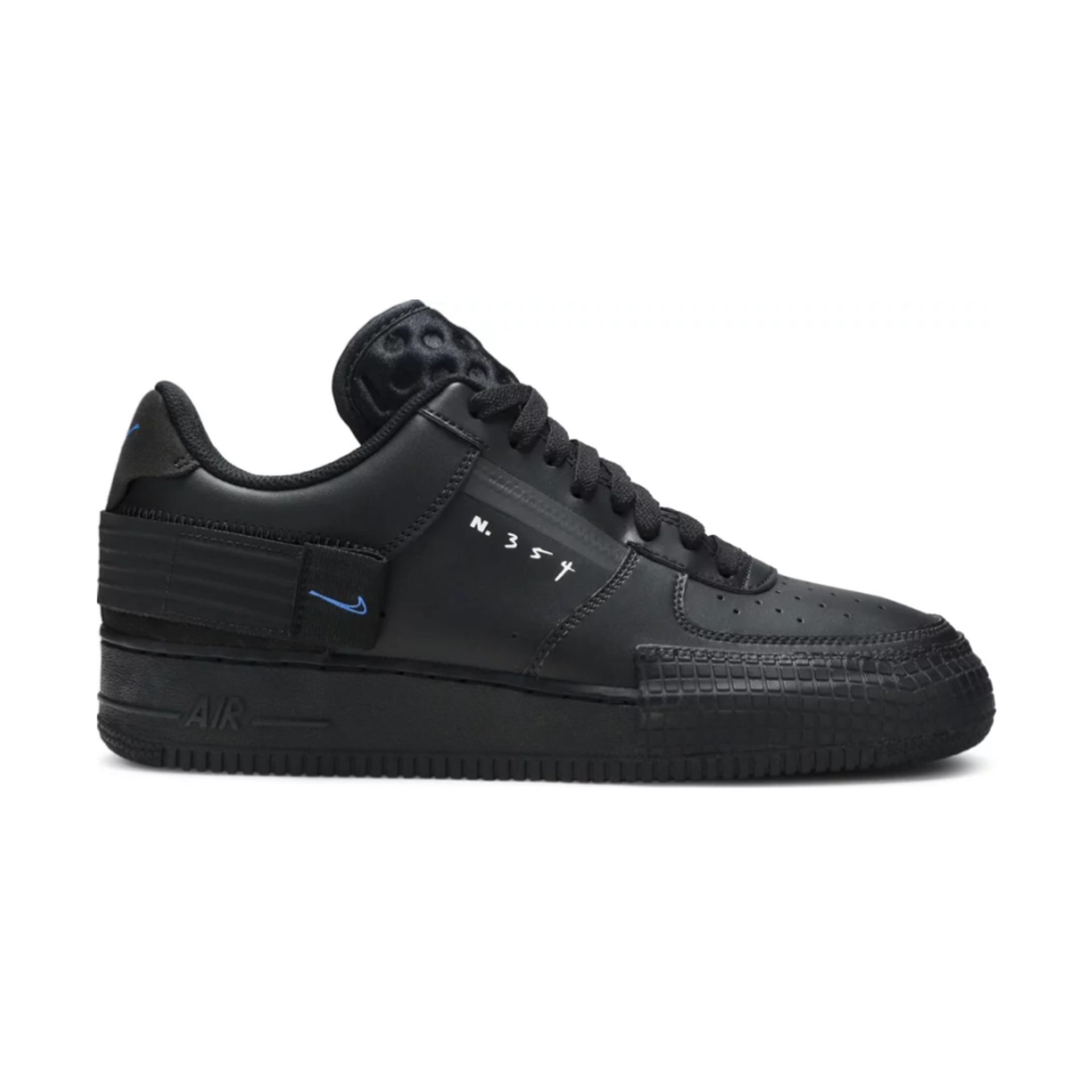 Nike Air Force 1 Type 'Black Photo Blue' - AT7859 001 | Ox Street