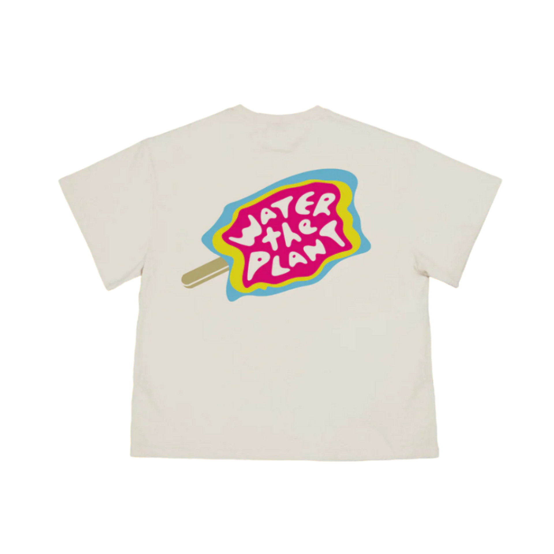 Water The Plant Smiley® Popsicles Tshirt 'White'