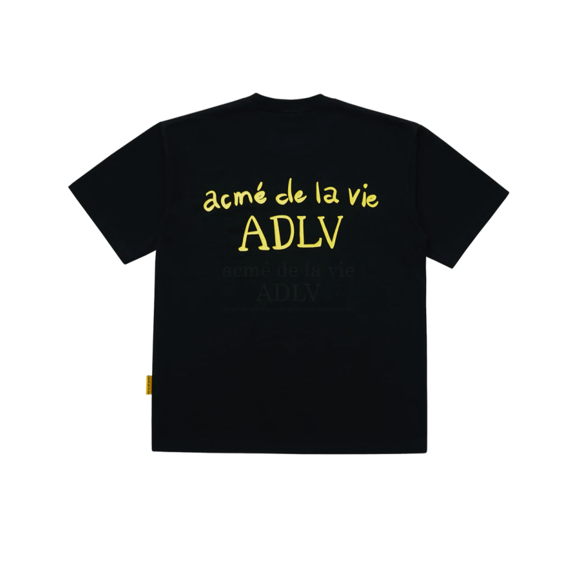 Acme De La Vie Glossy Basic Logo Short Sleeve T-Shirt 'Black' - ADLV