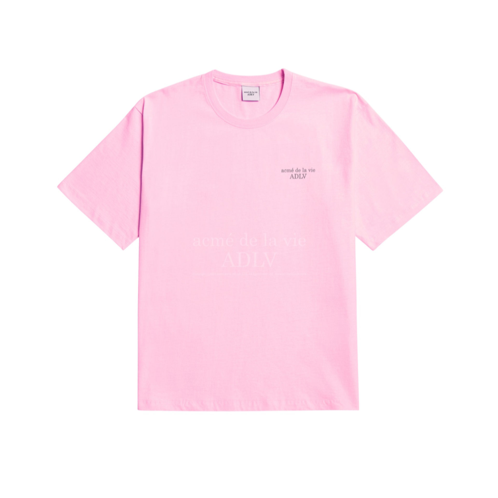 Acme De La Vie Basic Short Sleeve T-Shirt 2 'Pink'