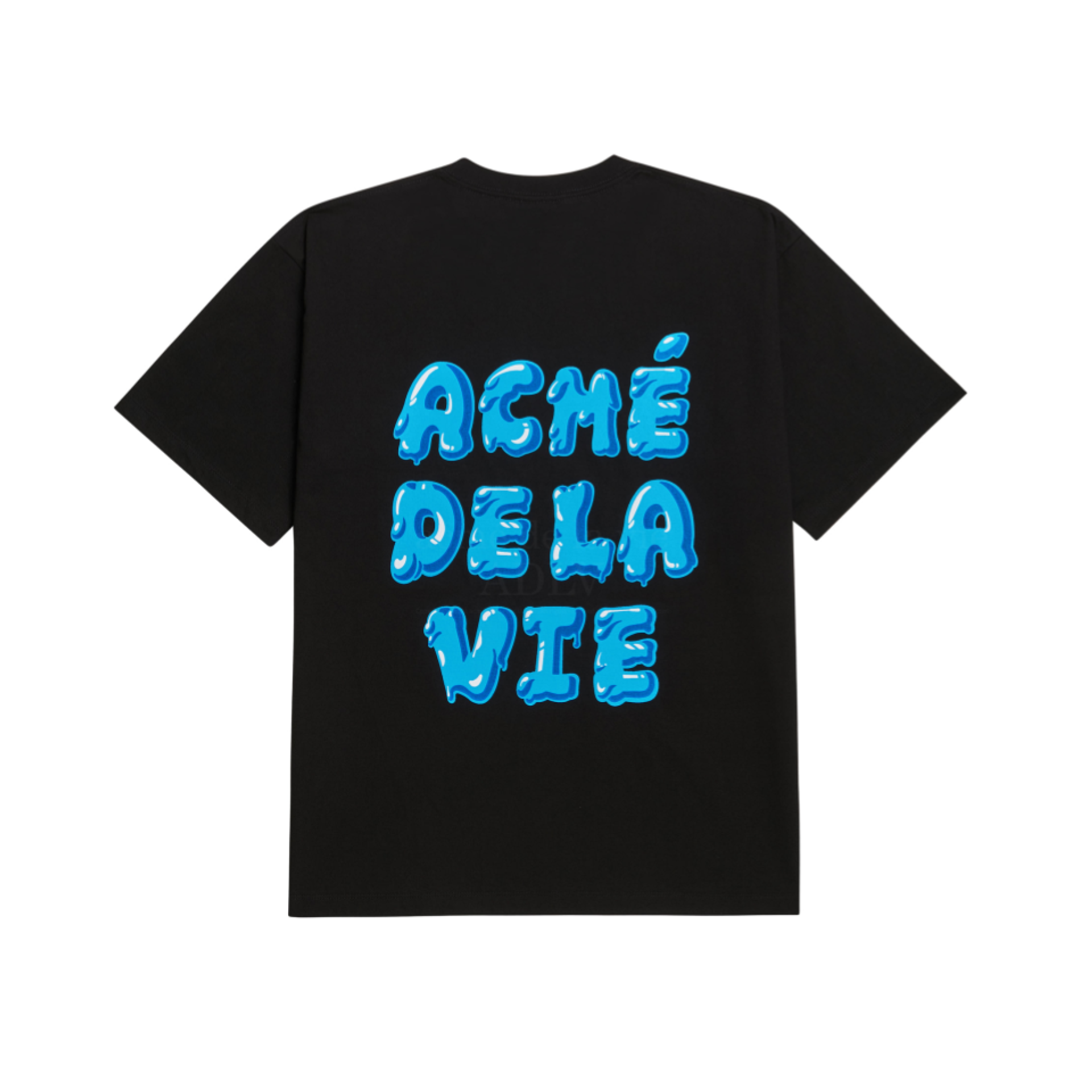 Acme De La Vie Ice Cream Logo Short Sleeve T-Shirt Black 