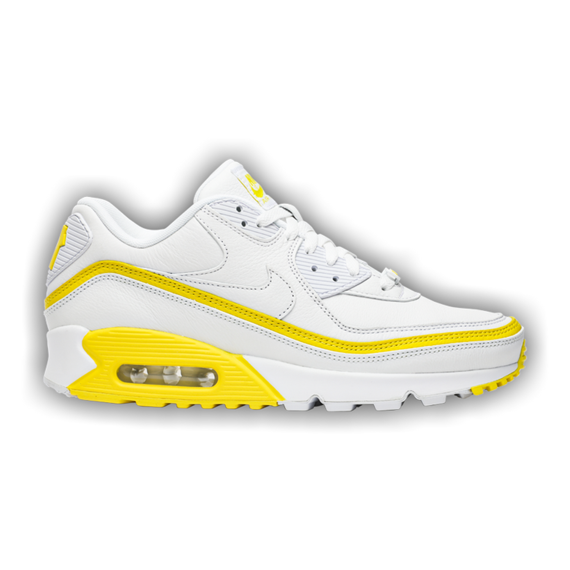 Nike Undefeated x Air Max 90 'White Optic Yellow'