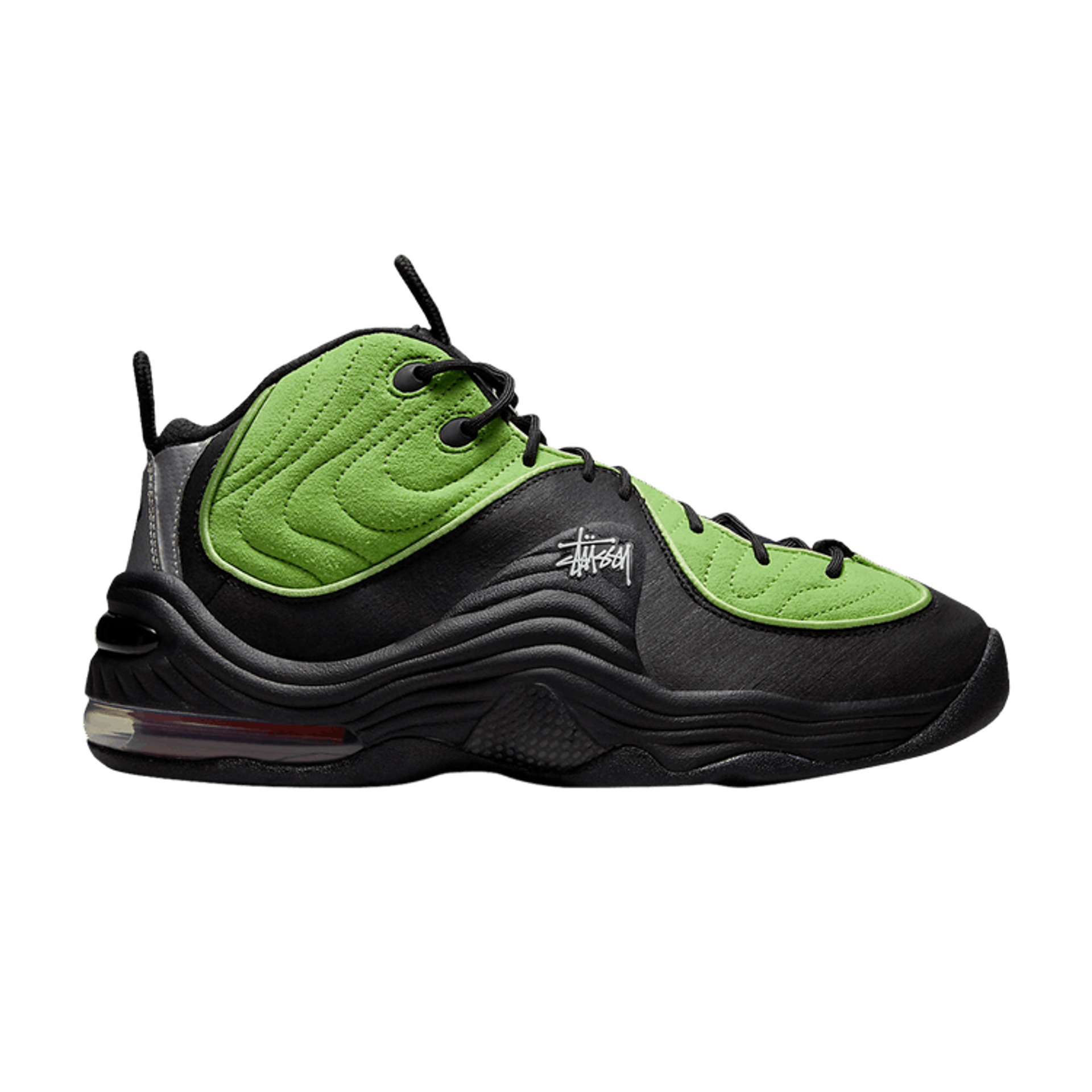 Stussy x Nike Air Penny 2 'Vivid Green' - DX6933 300 | Ox Street