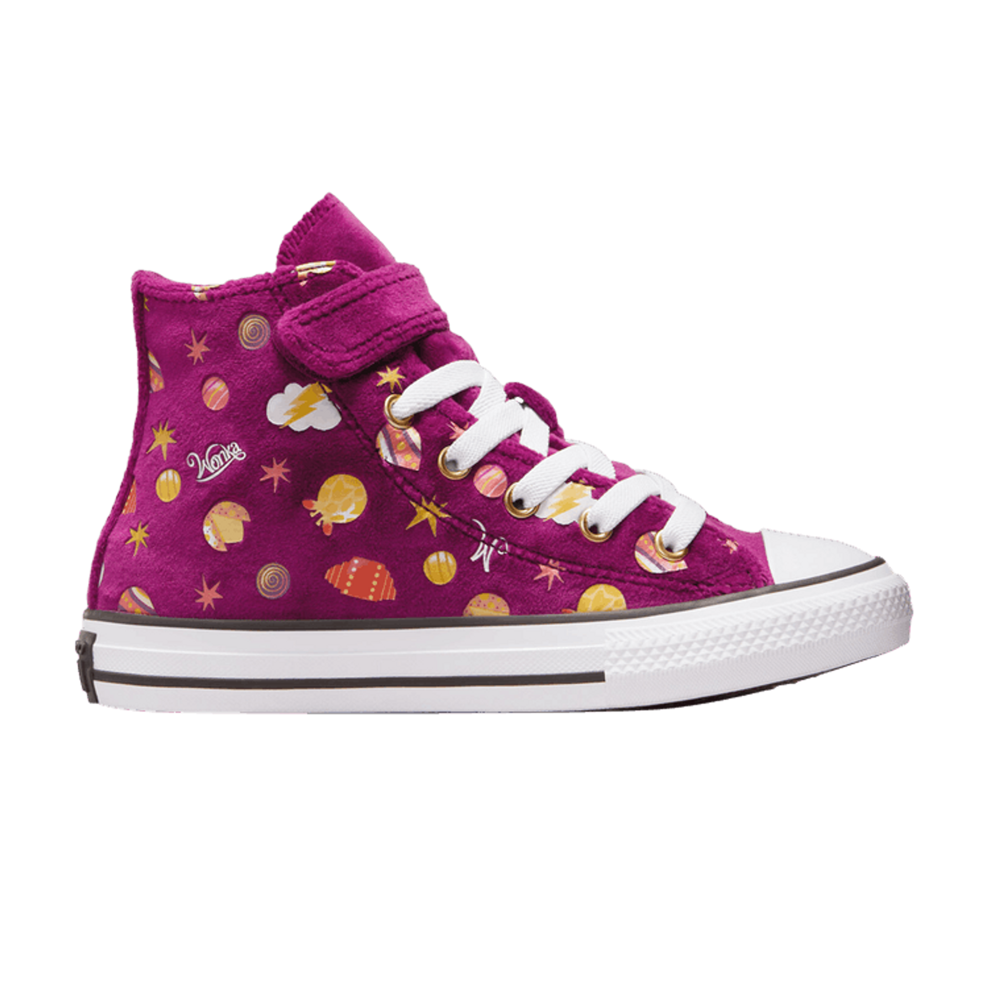 Willy Wonka x Converse Chuck Taylor All Star Easy On High PS 'All-Over Candy Print'