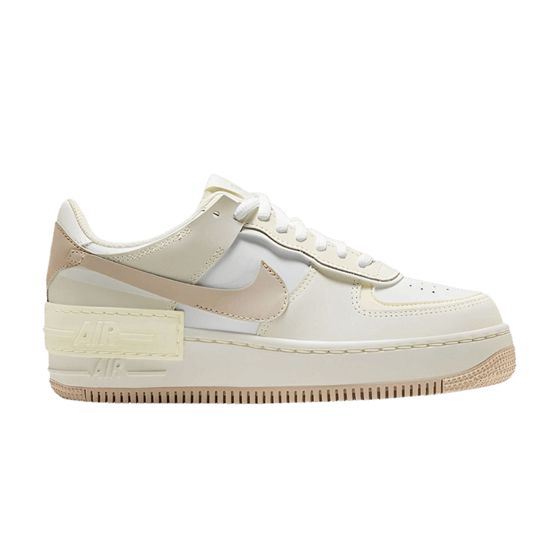 Wmns Nike Air Force 1 Shadow 'White Fossil Stone'