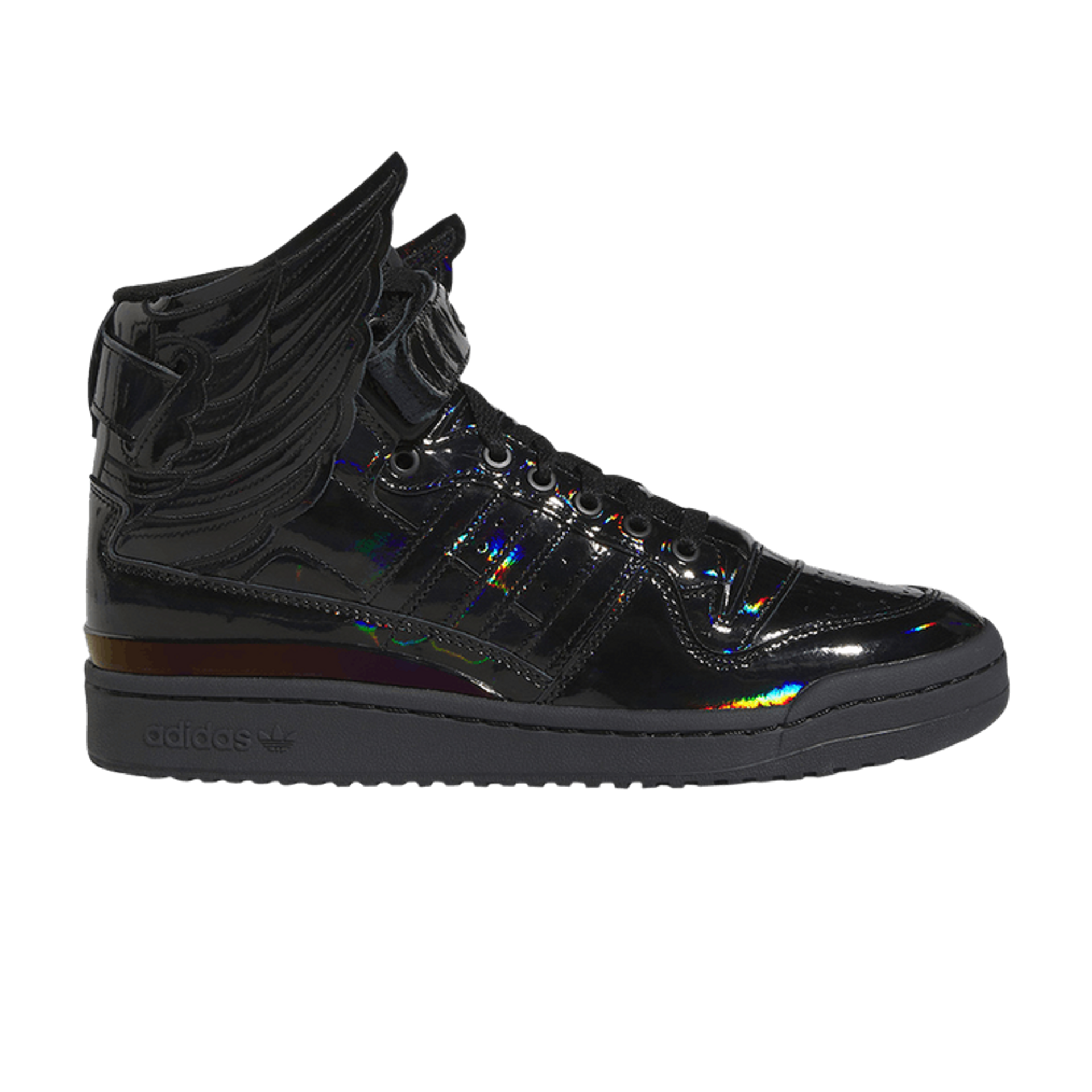 Jeremy Scott x adidas Forum Wings 4.0 'Black Opal'