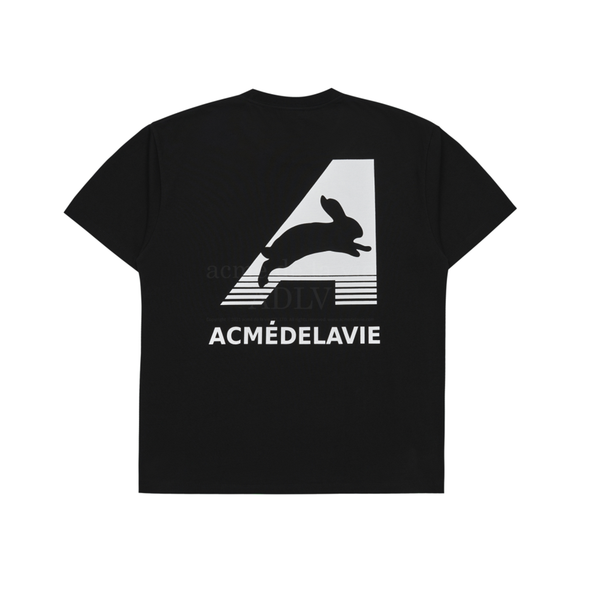 ADLV Big A Logo Rabbit T-shirt 'Black'