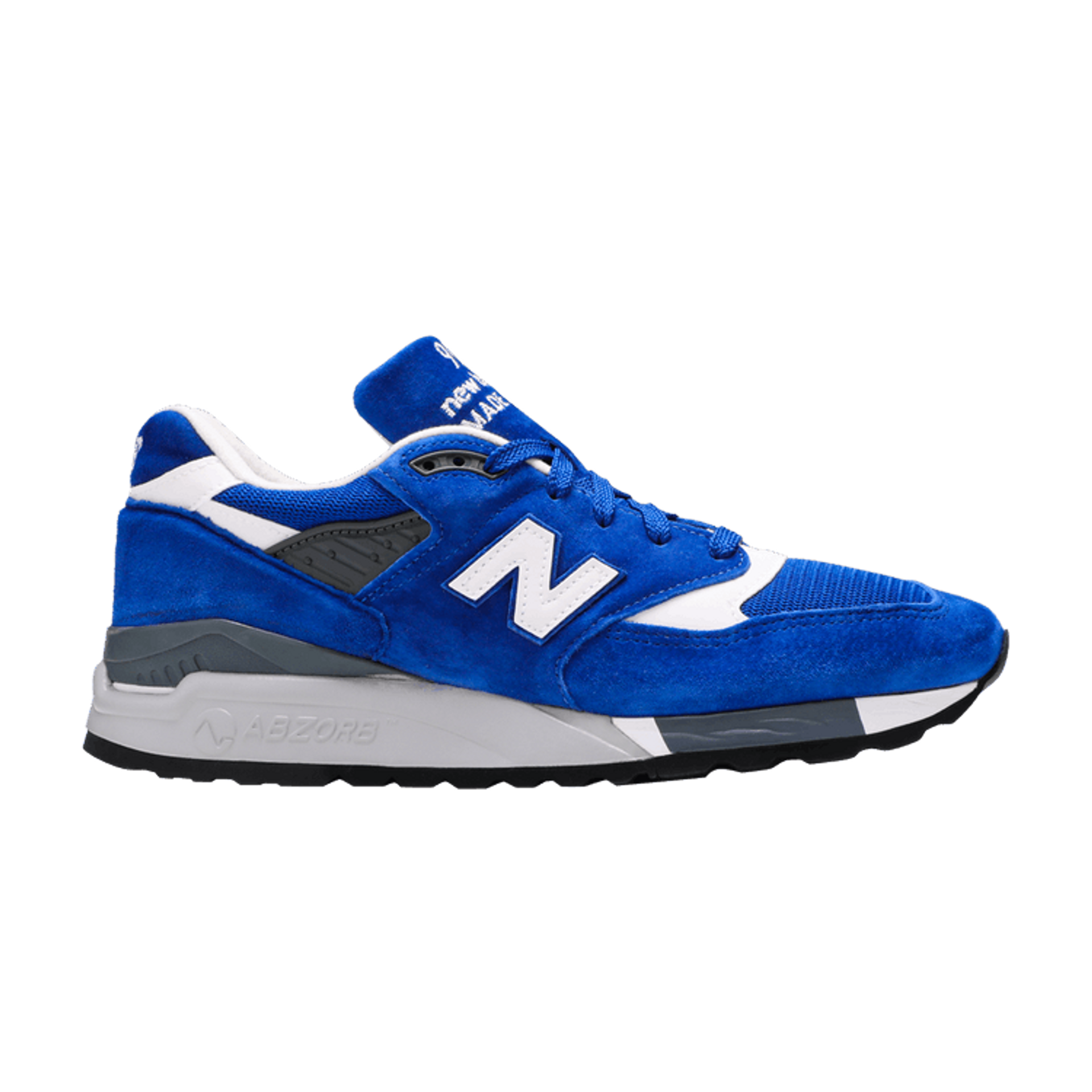 New Balance 998 Made In USA 'Suede Pack - Royal Blue'