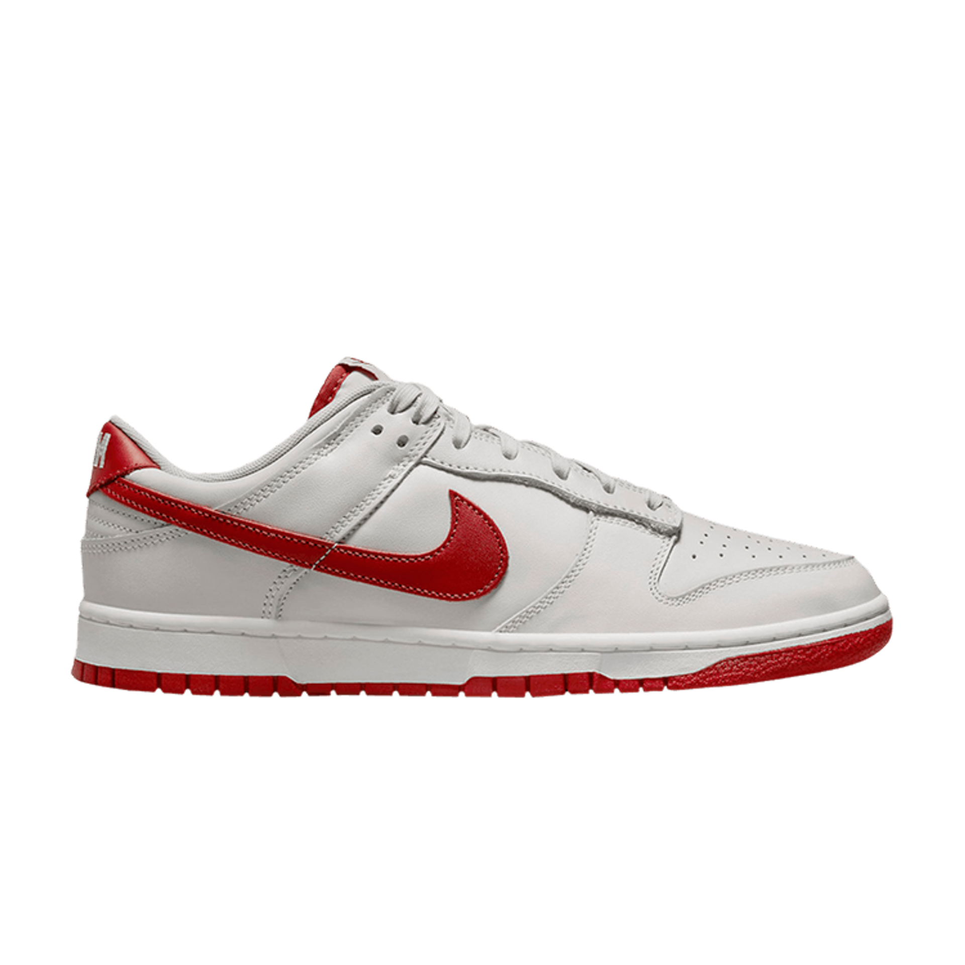 Nike Dunk Low 'Vast Grey Varsity Red' - FJ0832 011 | Ox Street
