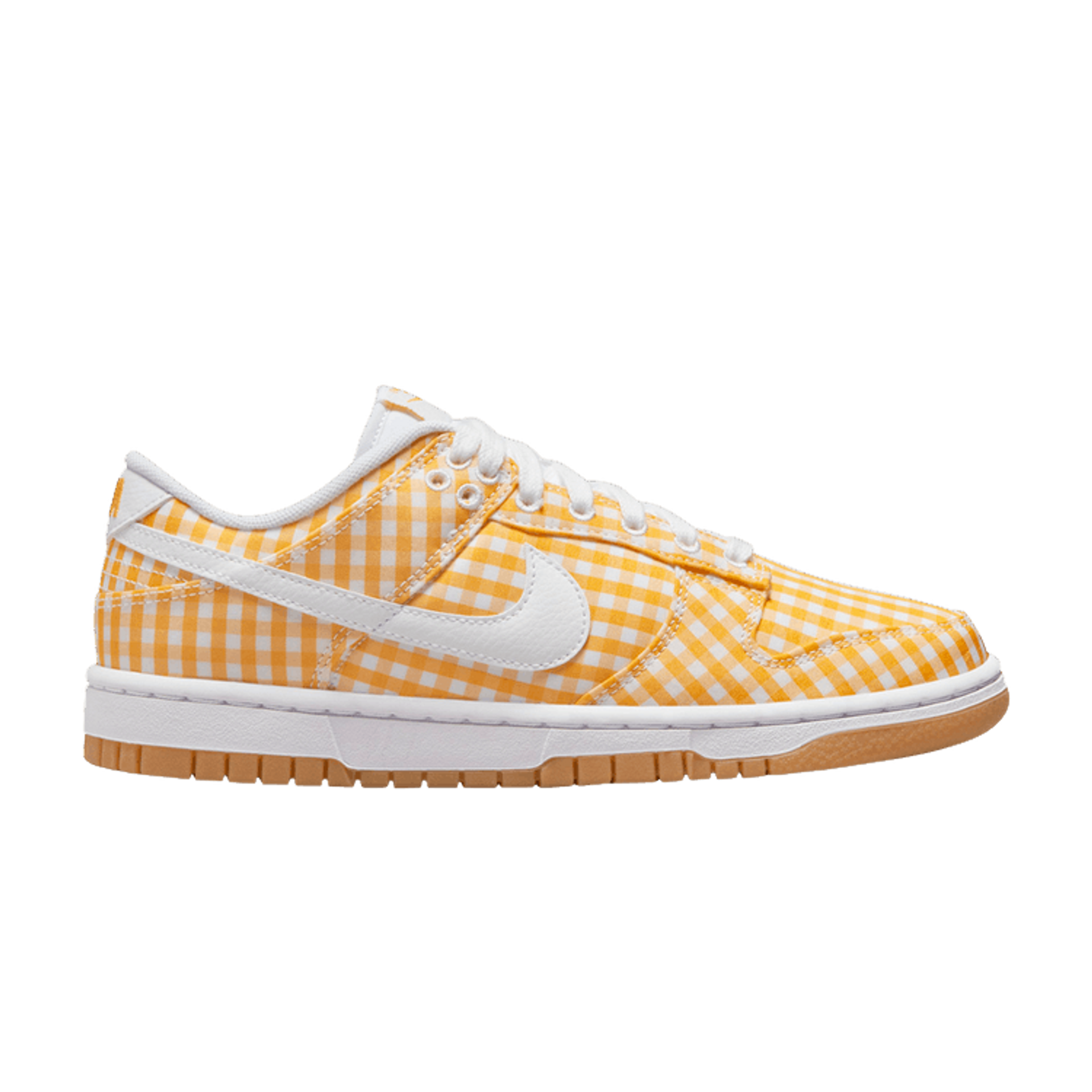 Wmns Nike Dunk Low 'Yellow Gingham'