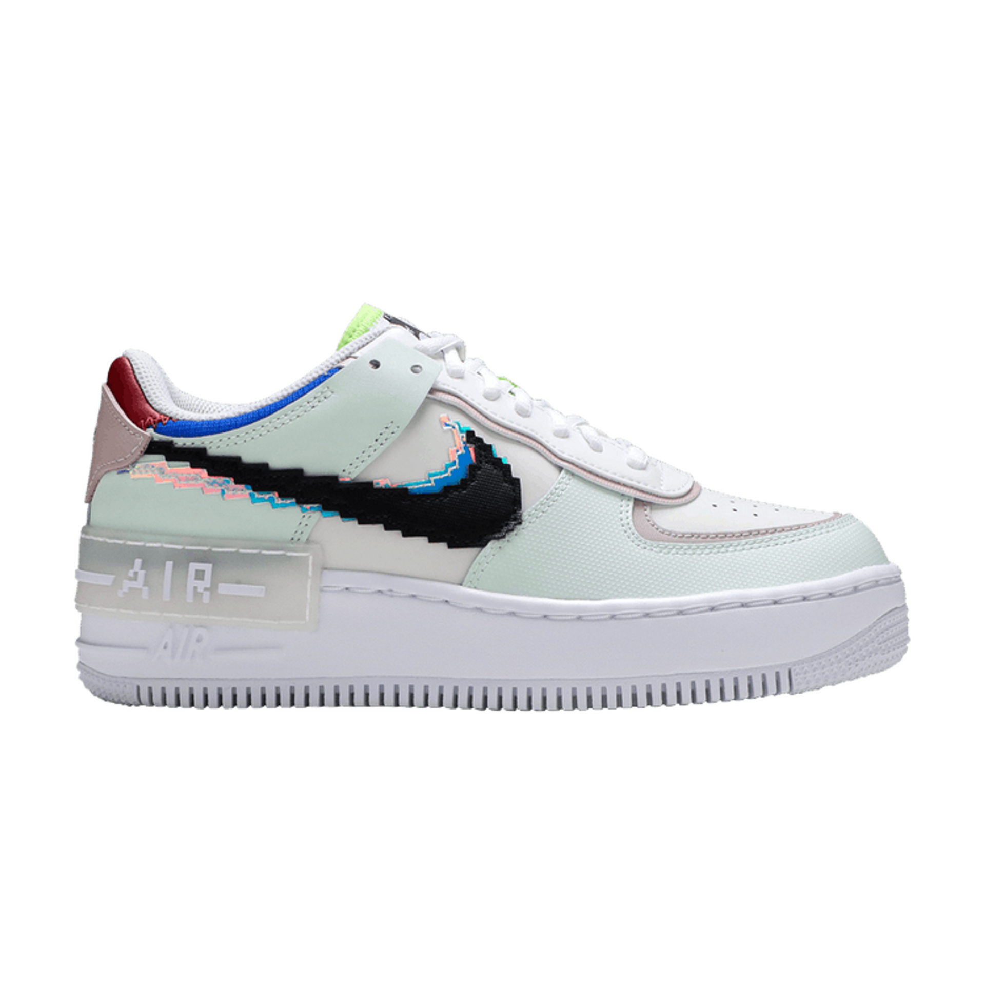 Nike Wmns Air Force 1 Shadow SE 'Pixel Swoosh - Barely Green'