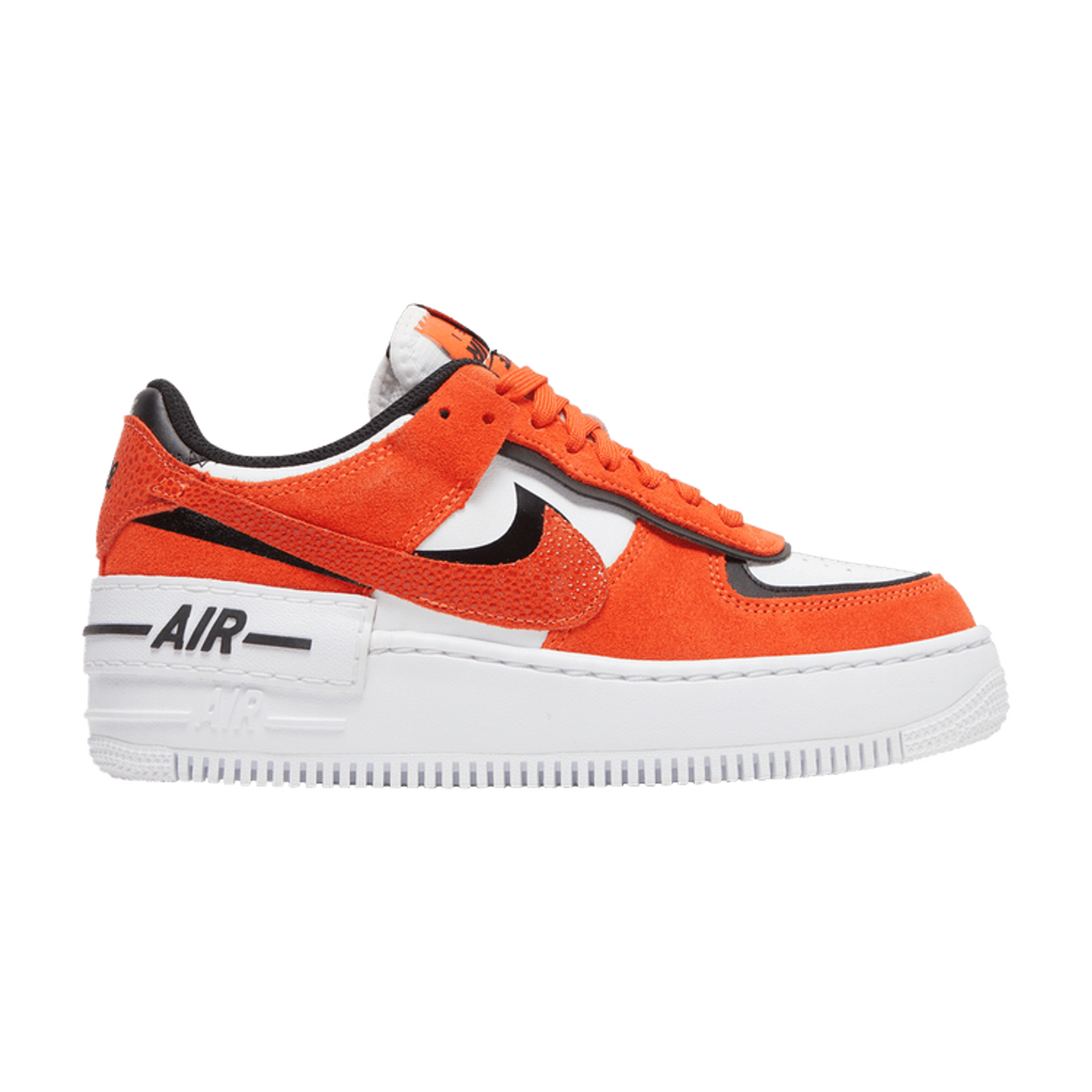 Nike Wmns Air Force 1 Shadow 'Cracked Leather - Rush Orange'