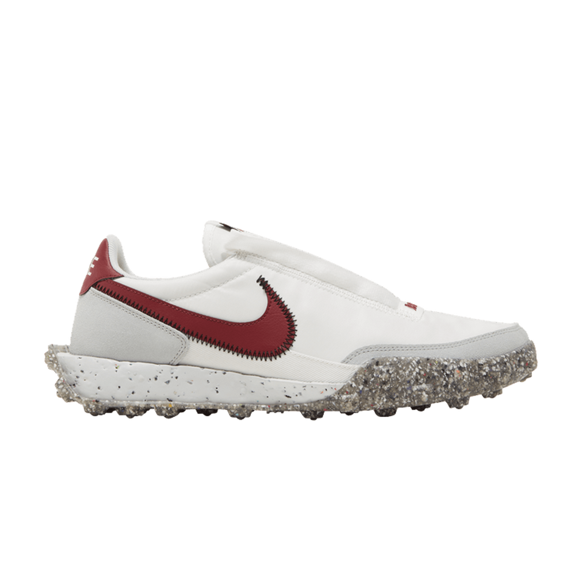 Nike Wmns Waffle Racer Crater 'Summit White Team Red'