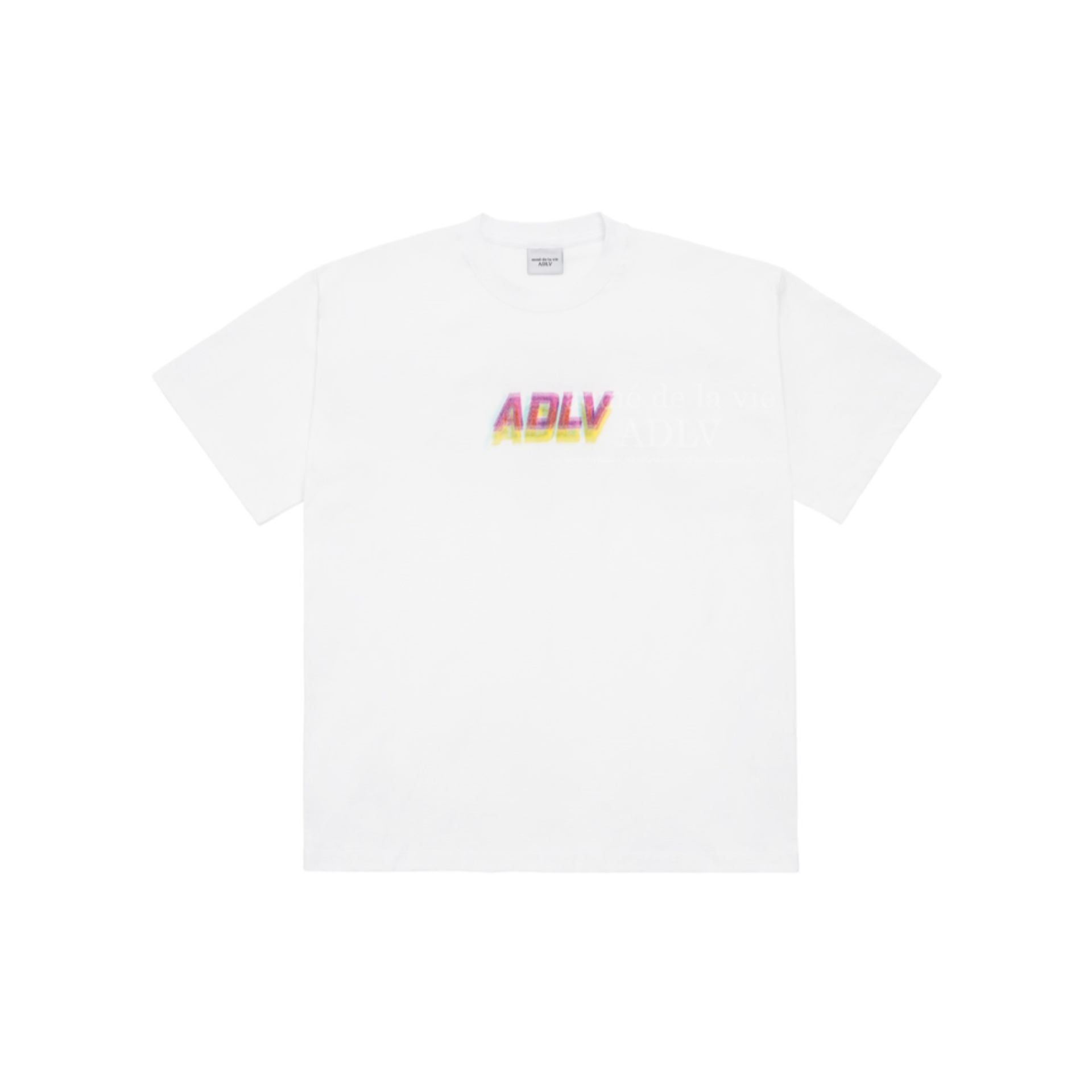 ADLV Cellophane Logo T-Shirt 'White'