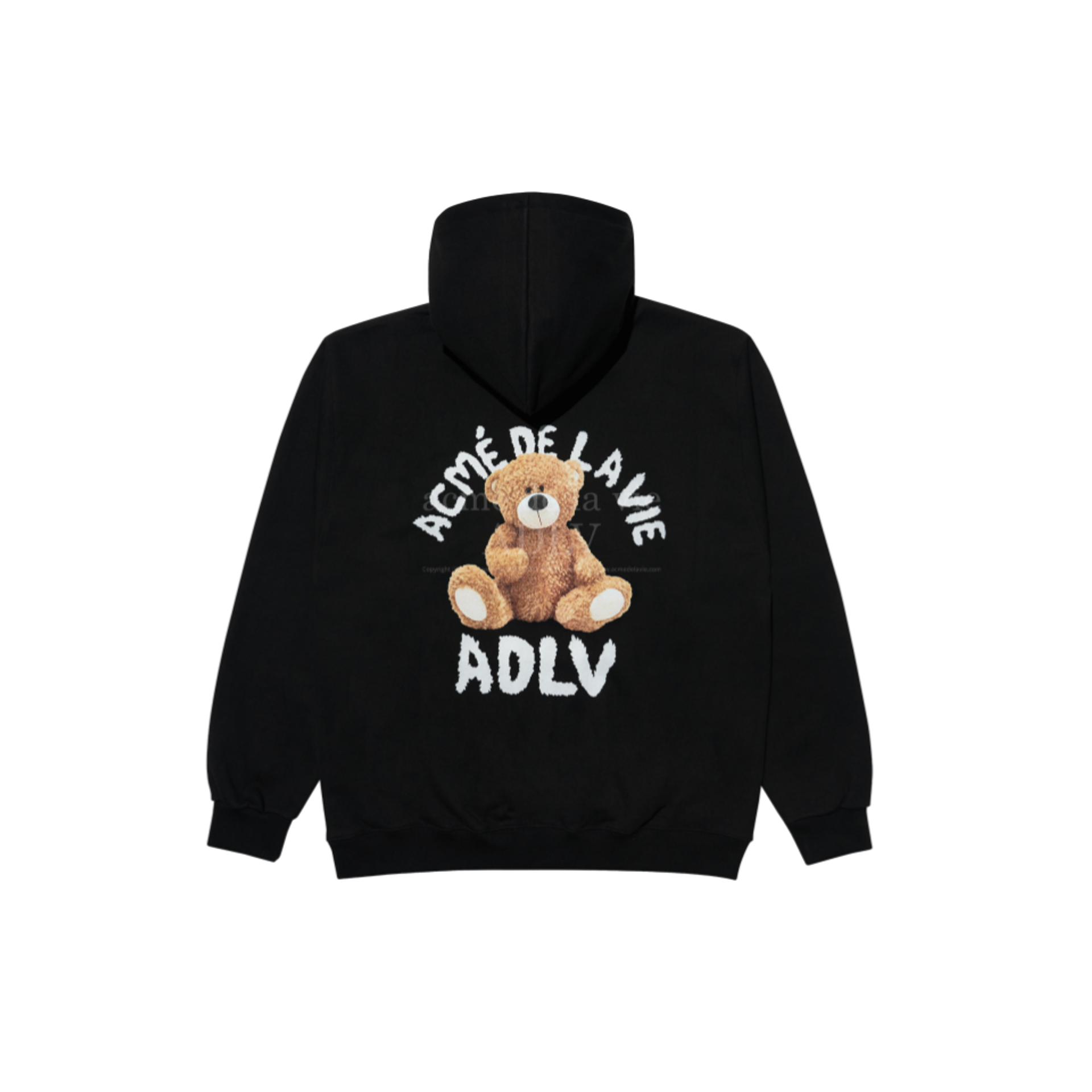 ADLV Teddy Bear Hoodie 'Black'