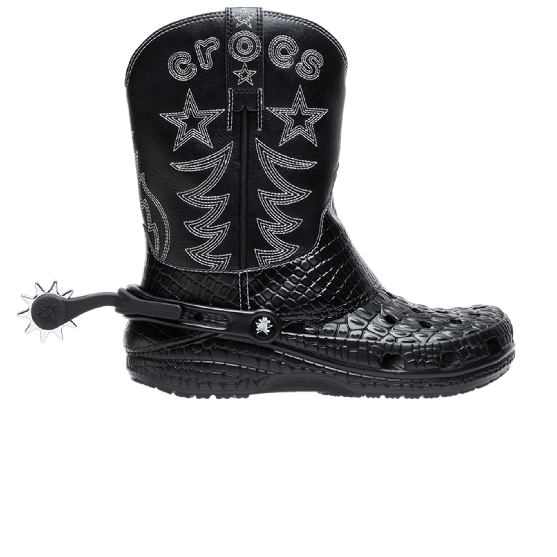 Crocs Classic Cowboy Boot 'Black'