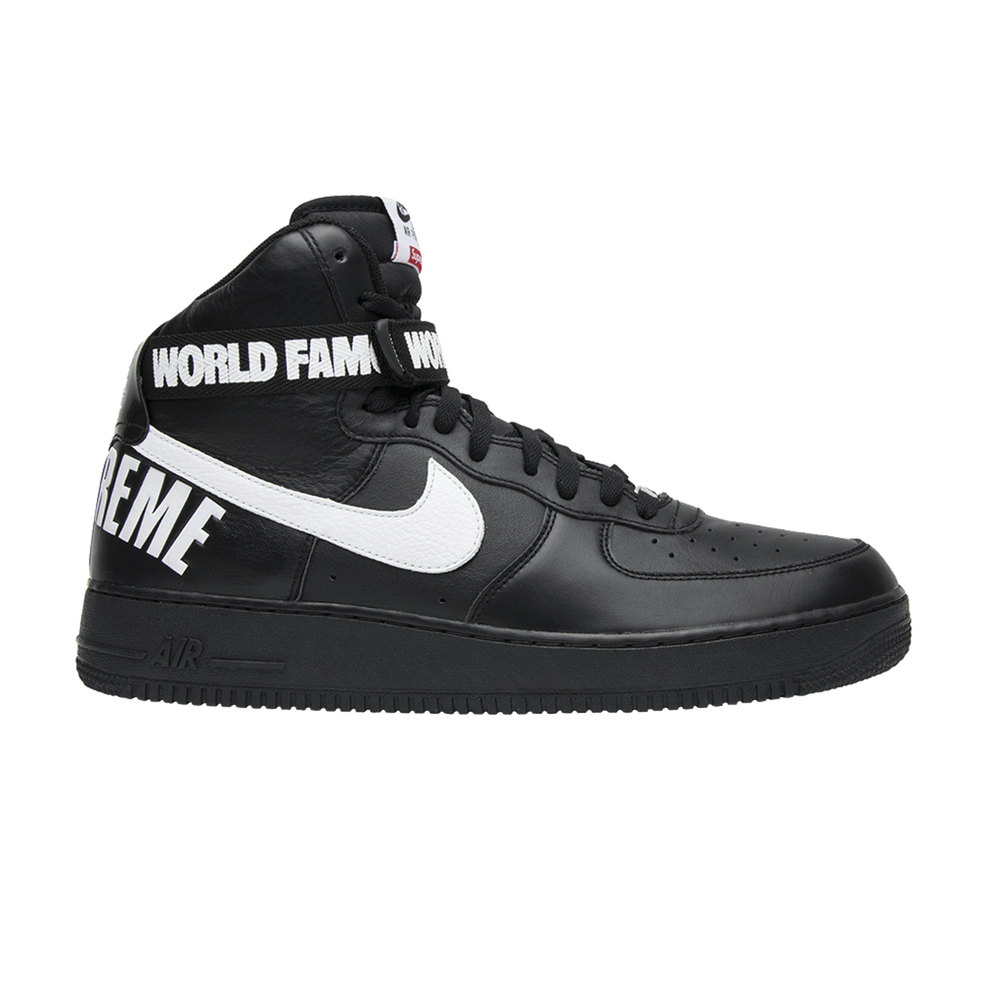 Nike Supreme x Air Force 1 High SP 'Black' - 698696 010 | Ox Street