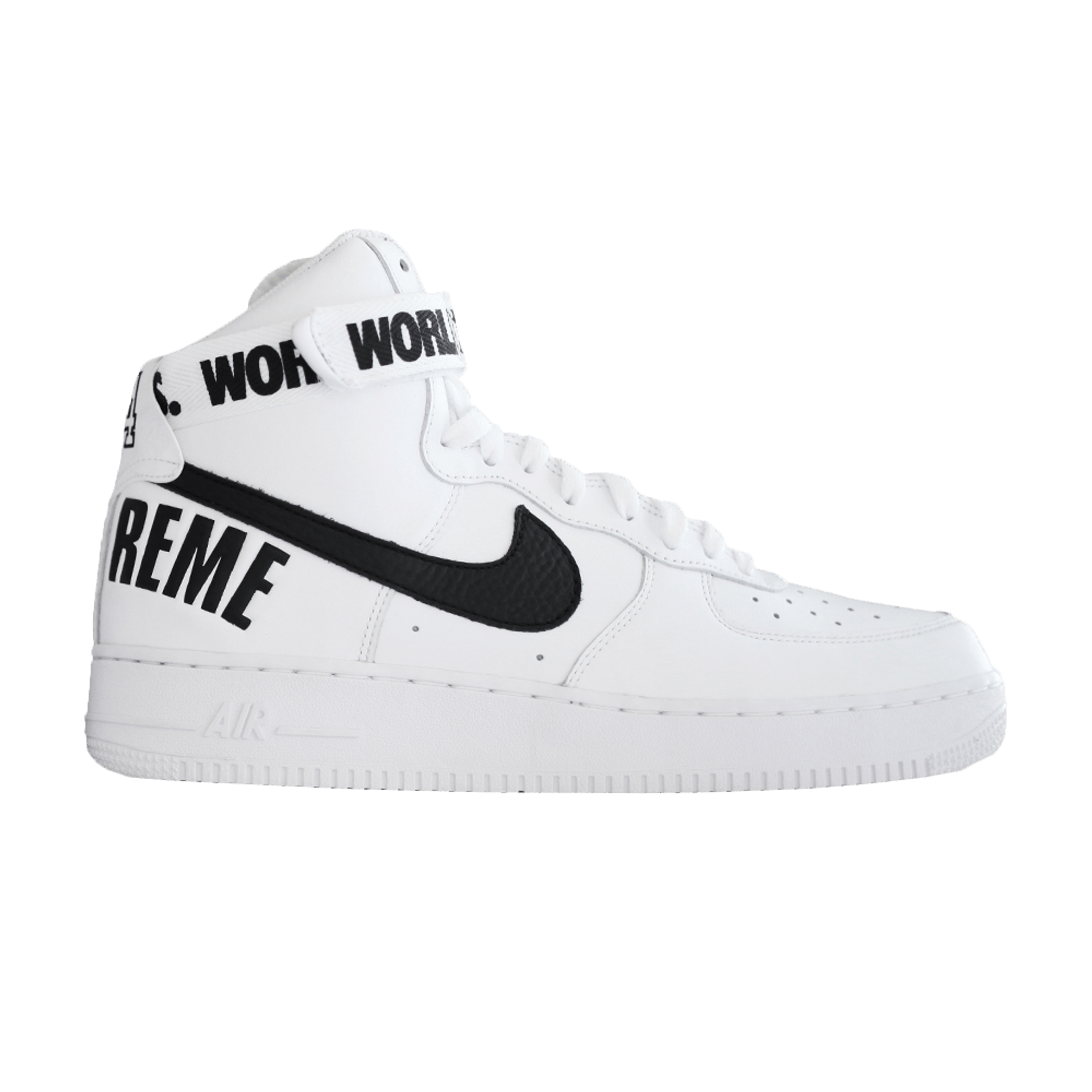Nike Supreme x Air Force 1 High Supreme 'White' - 698696 100 | Ox Street