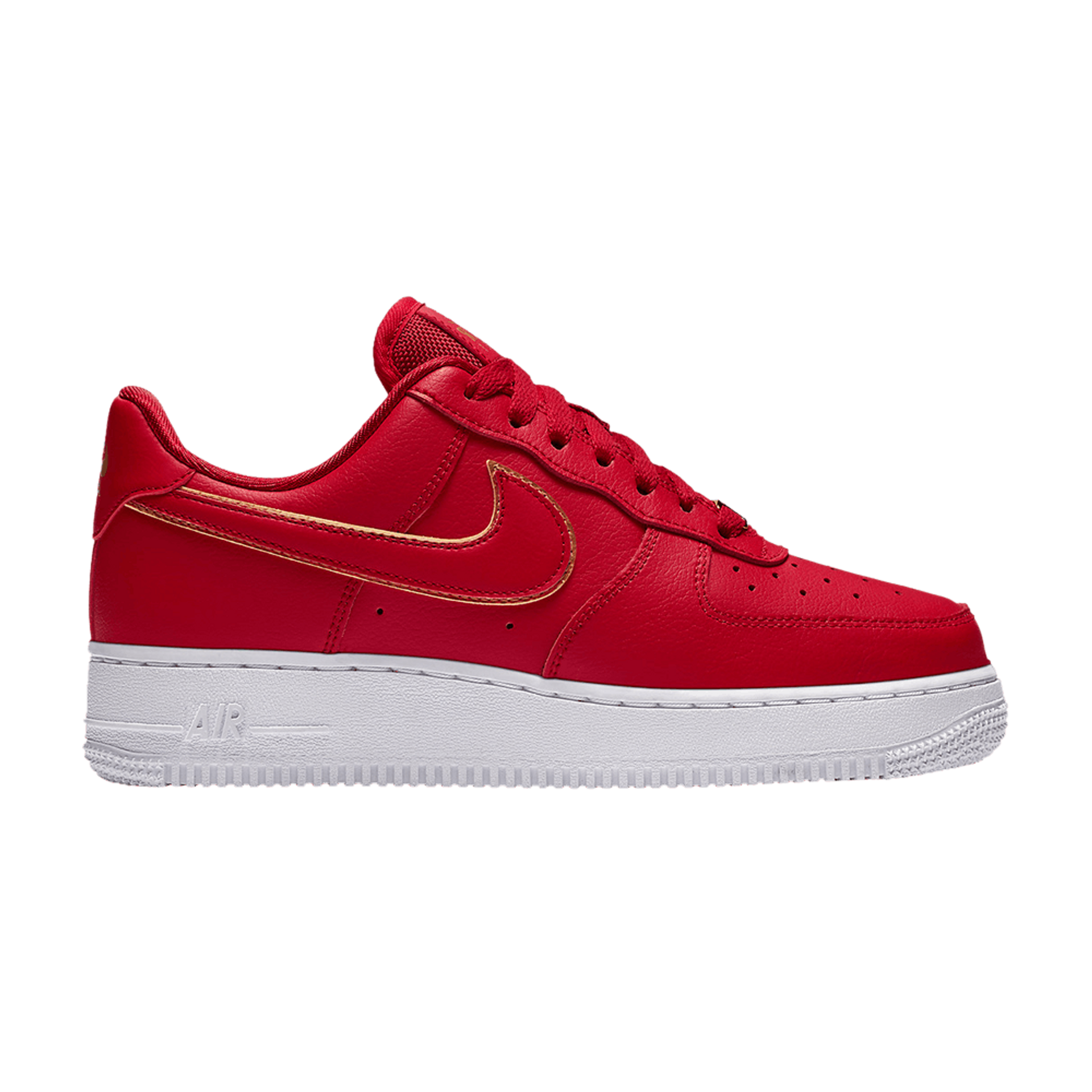 Nike Wmns Air Force 1 Low 'Red Gold Swoosh' - AO2132 602 | Ox Street