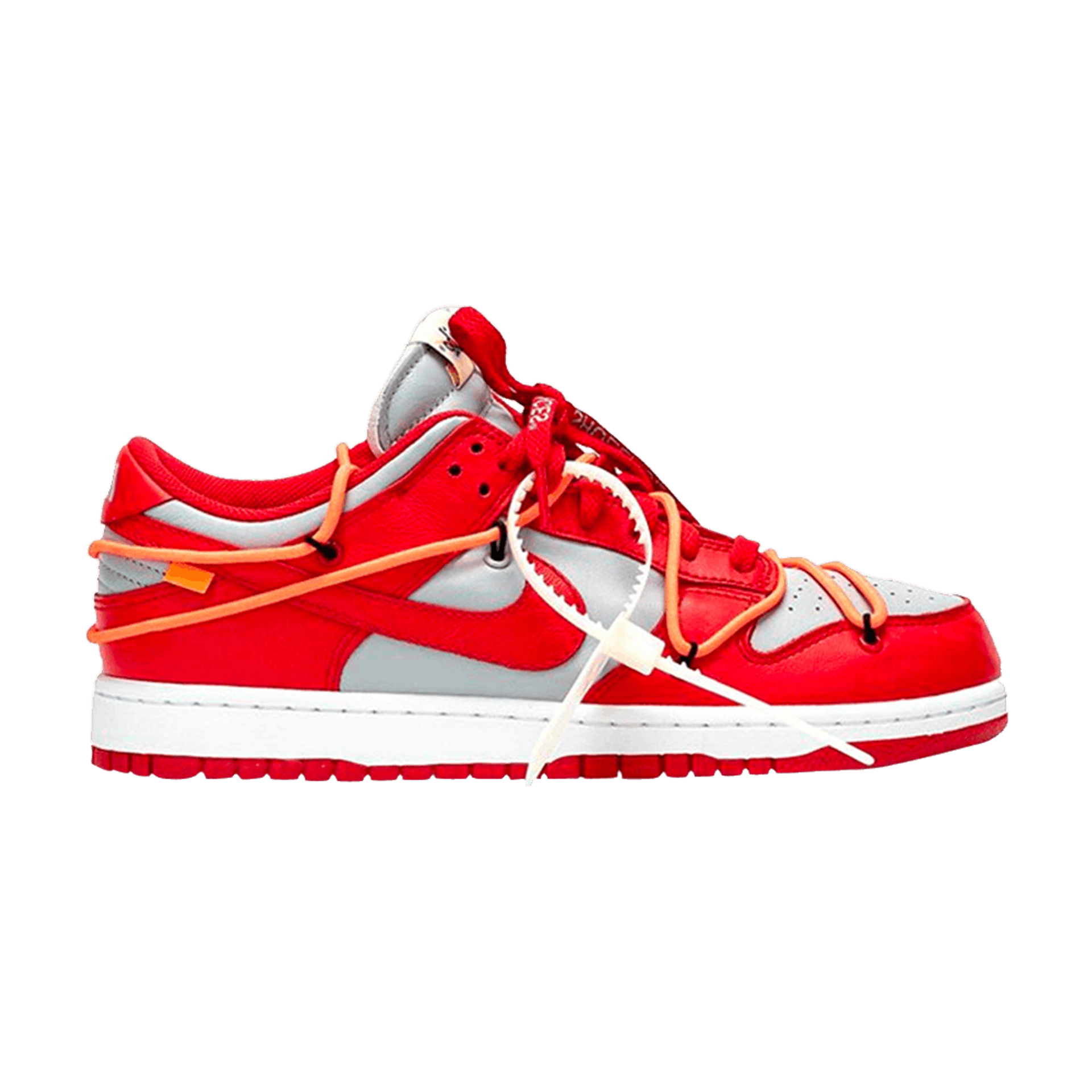 Nike OFF-WHITE x Dunk Low 'University Red'