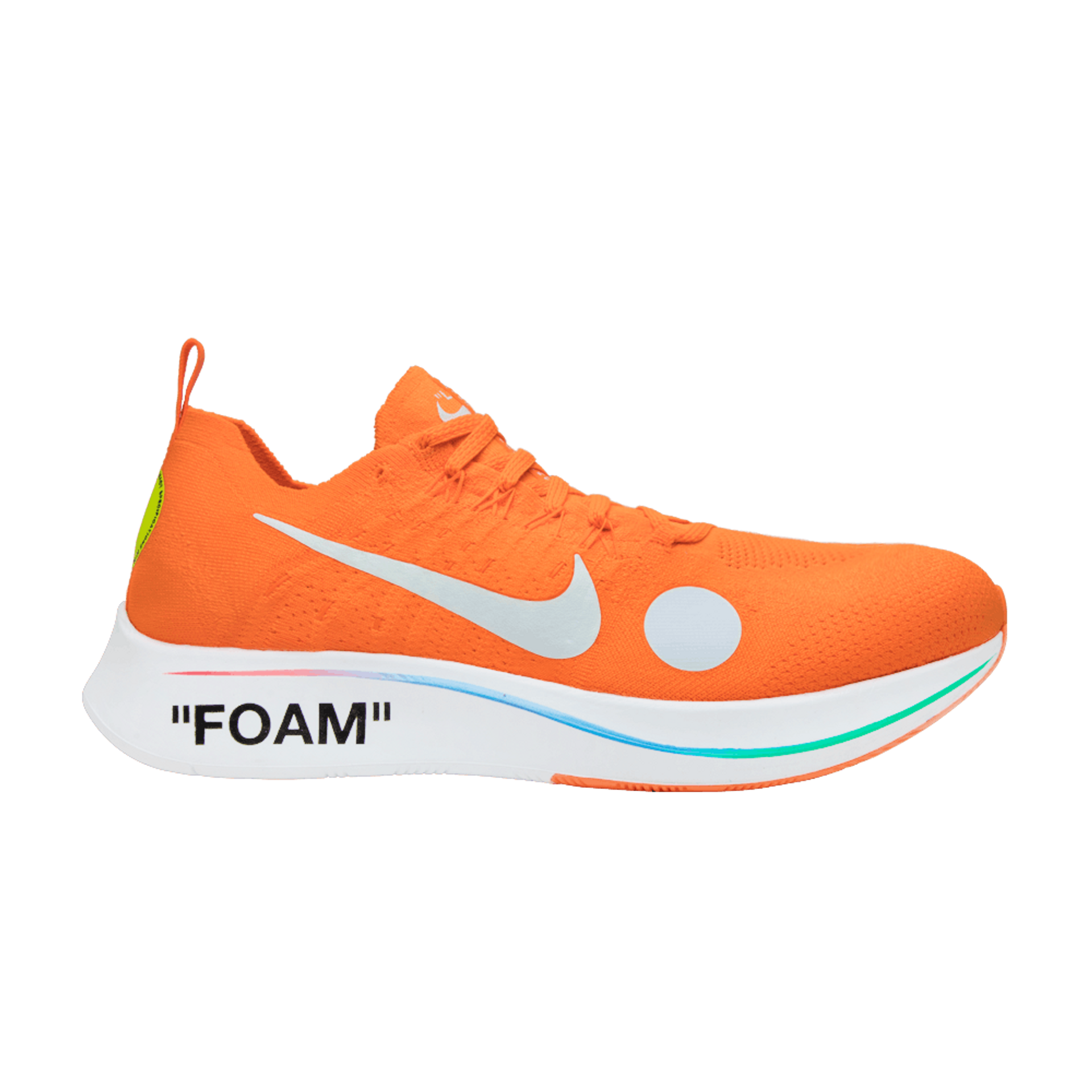 Nike OFF-WHITE x Zoom Fly Mercurial Flyknit 'Total Orange'