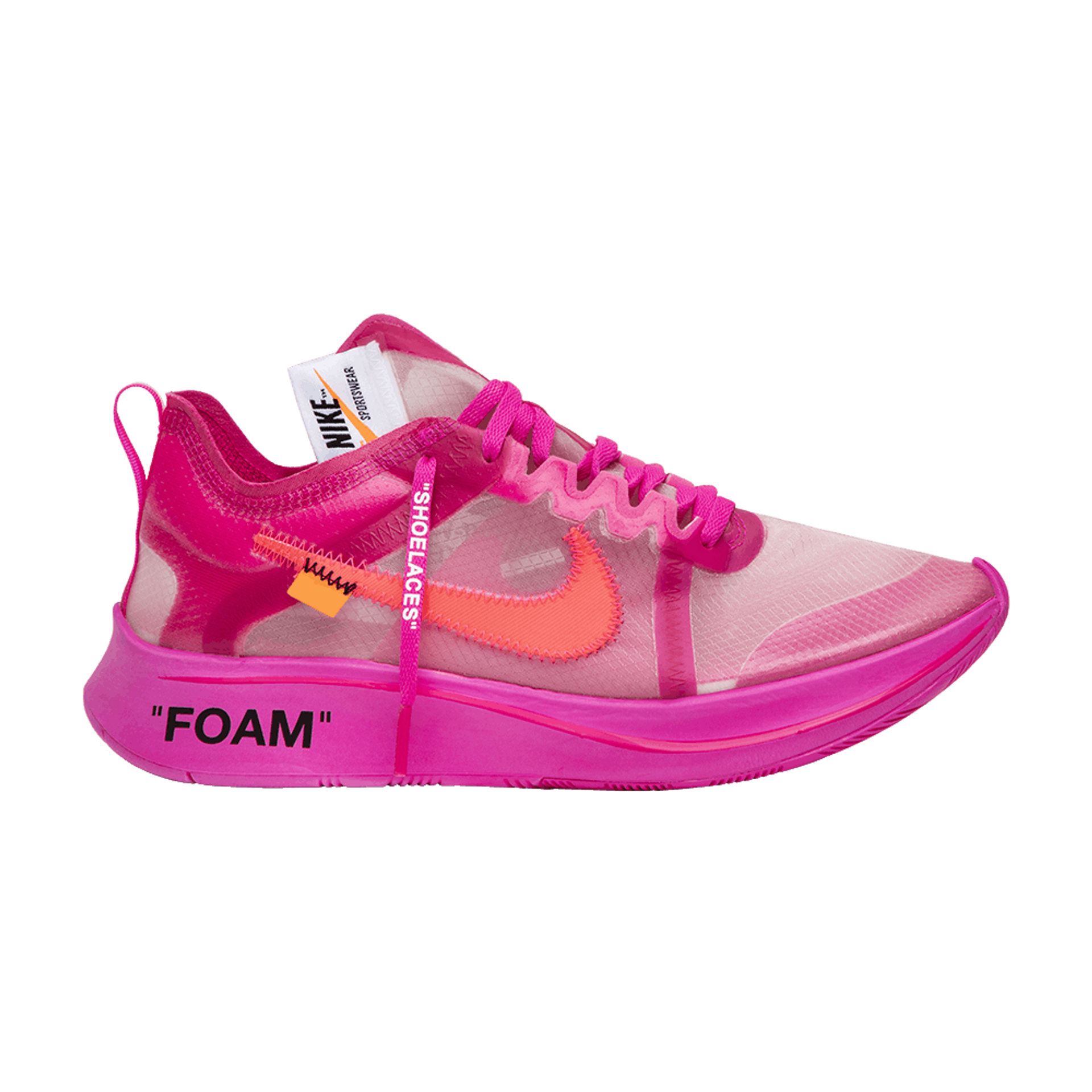 Nike OFF-WHITE x Zoom Fly SP 'Tulip Pink'