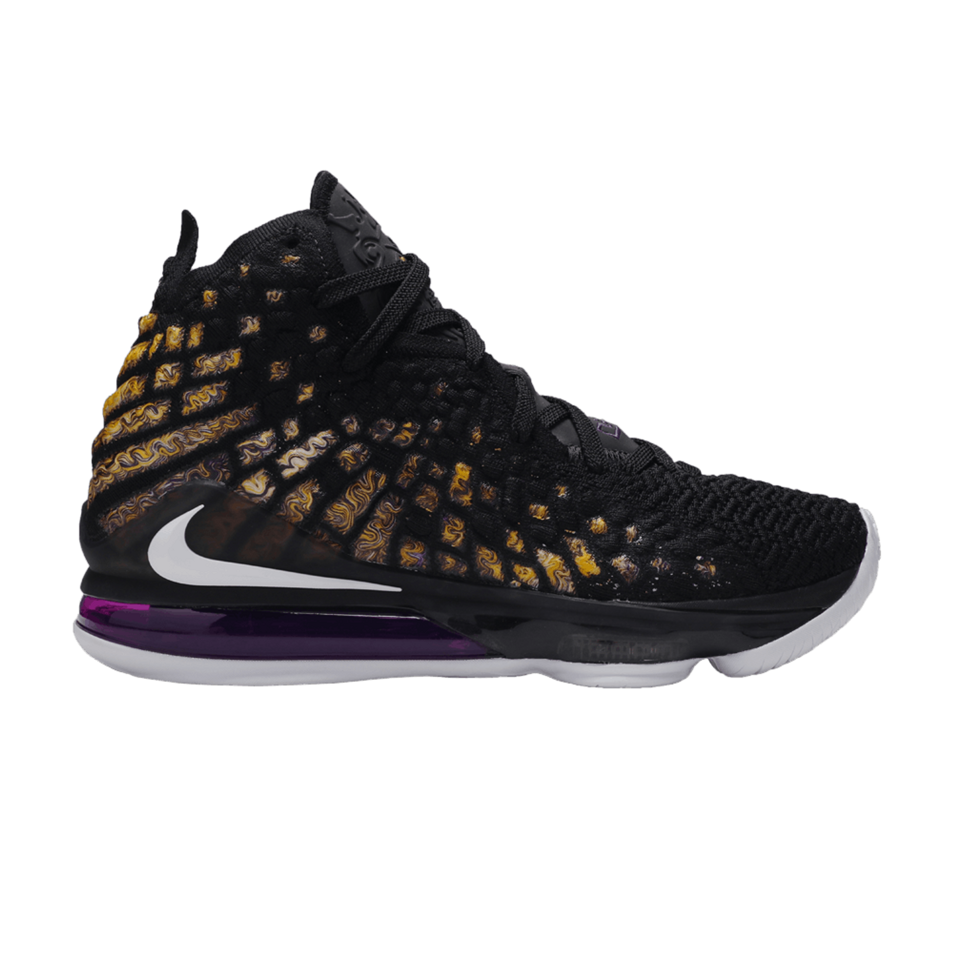 nike lebron 17 lakers home